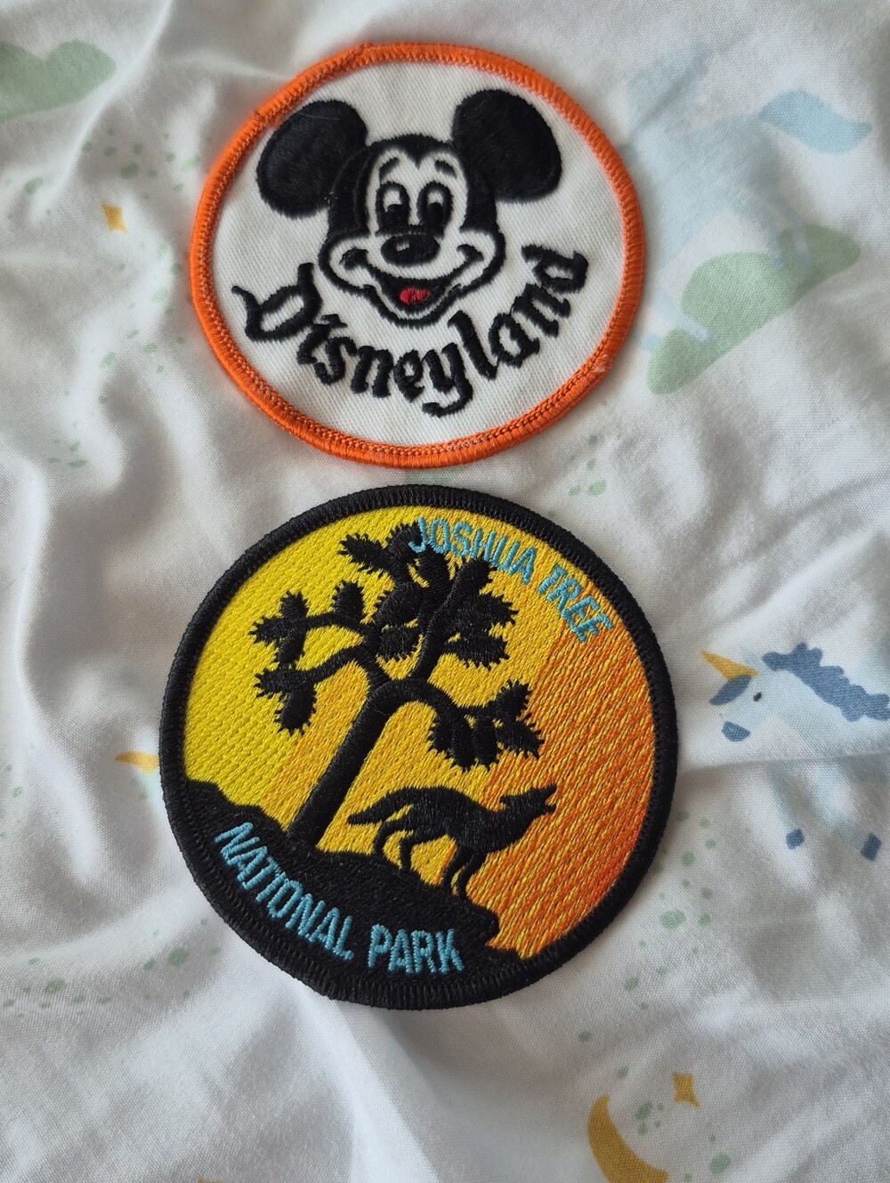 New! Walt Disney Mickey And NATIONAL PARK Patch Set